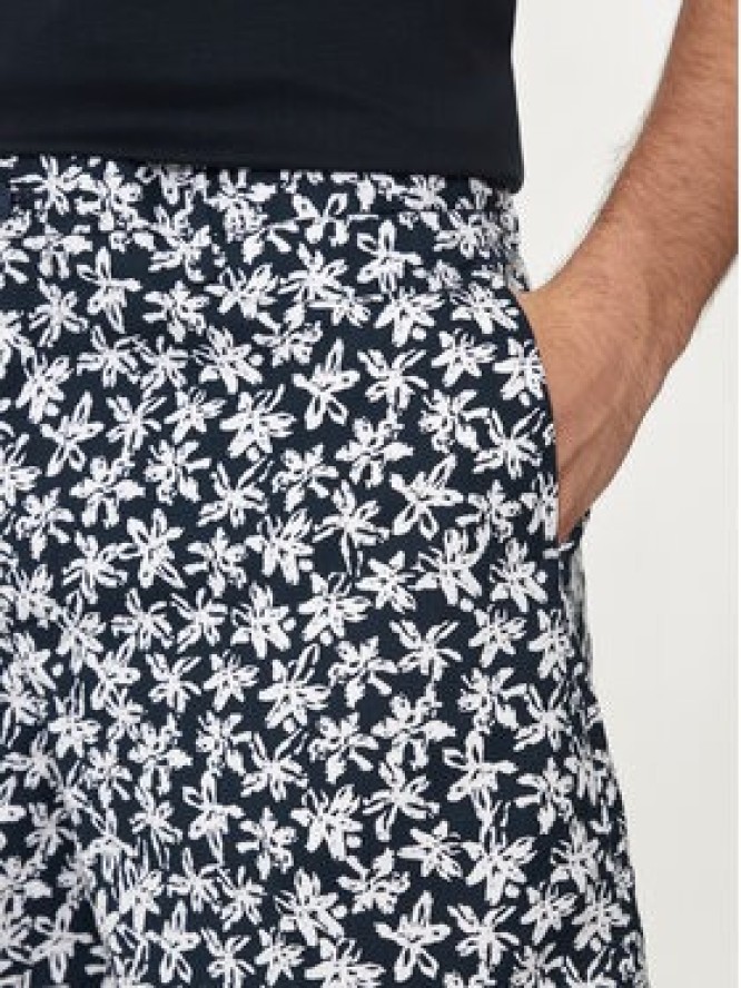 Boss Szorty materiałowe Karlos 50512961 Granatowy Regular Fit