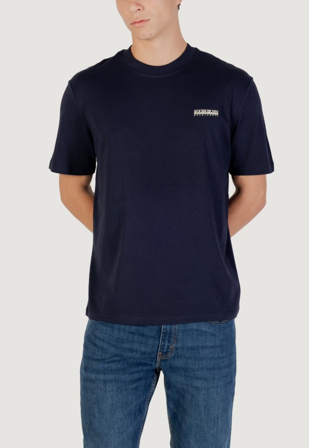 Koszulka crop top Mężczyzna NAPAPIJRI S-SMALL BOX SS