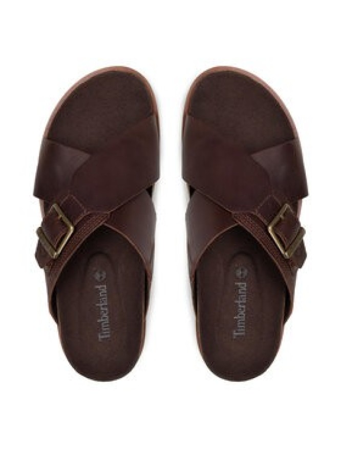 Timberland Klapki Amalfi Vibes Slide TB0A41A1V131 Brązowy