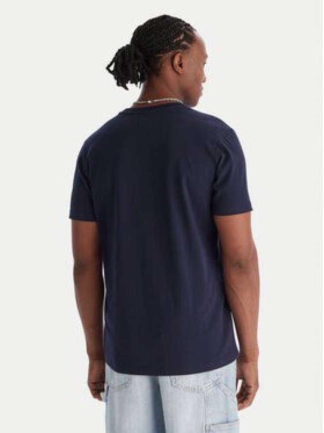 Kappa T-Shirt Authentic Nuria 341V2UW Granatowy Regular Fit