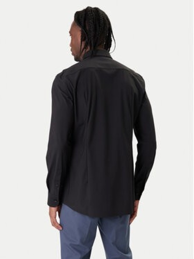 BOSS Koszula P-Hank 50555747 Czarny Slim Fit