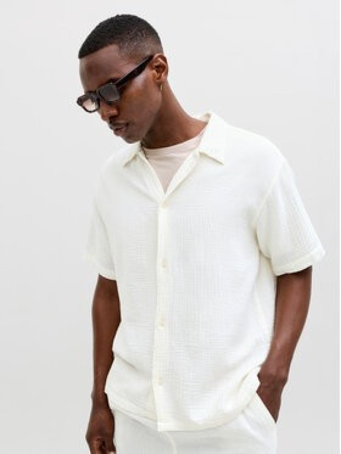 Jack & Jones Koszula Nantucket 12291812 Beżowy Regular Fit