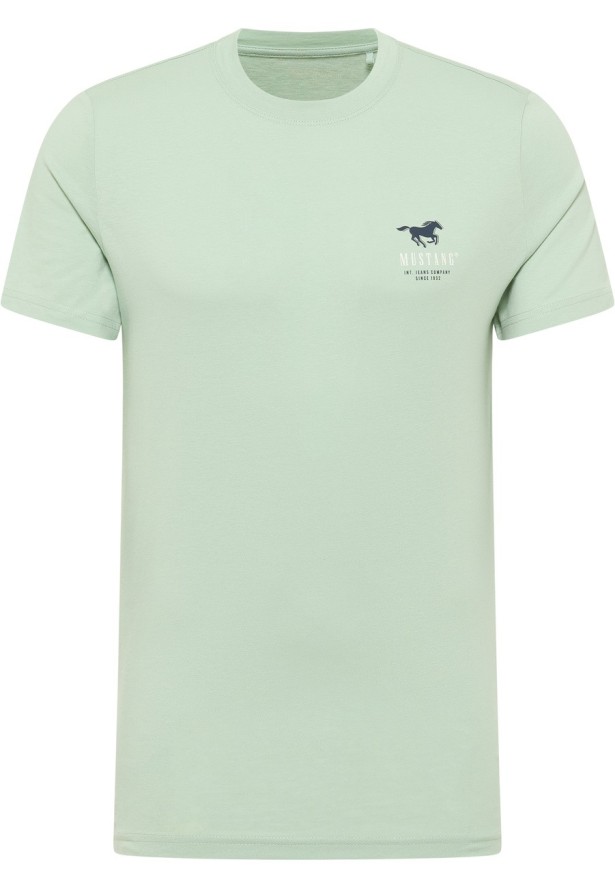 Męski T-Shirt Mustang Style Austin Frosty Green 1016494 6180