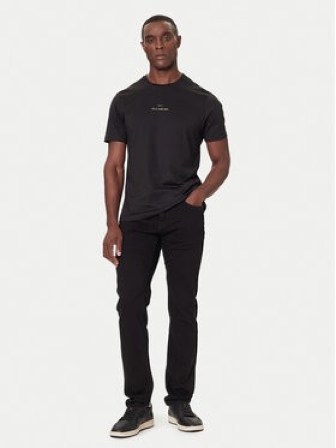 Paul&Shark T-Shirt 99311008 Czarny Regular Fit