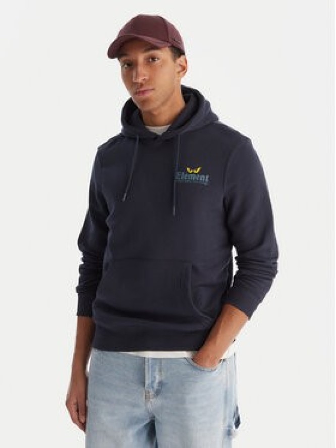 Element Bluza Midnight PO ELYSF00303 Granatowy Regular Fit