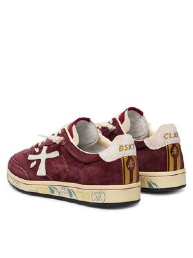 Premiata Sneakersy BSKT CLAY VAR 7707 Bordowy