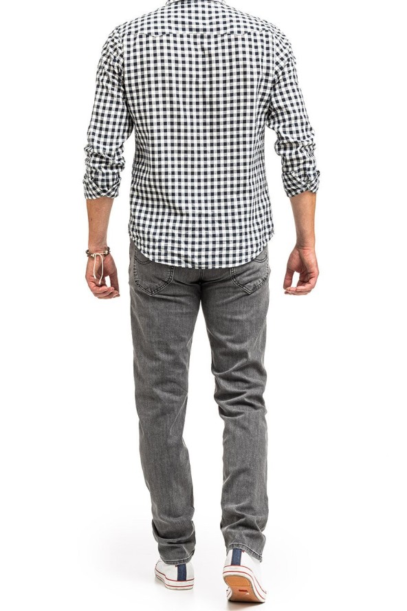 LEE DAREN ZIP FLY MĘSKIE SPODNIE JEANSOWE MID WORN WALKER L707PZCL 112145469