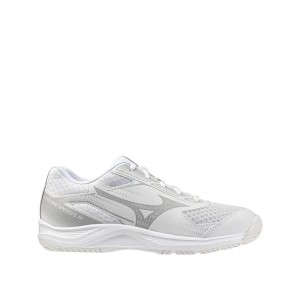 Buty halowe Mizuno Cyclone Speed 5 Białe/Harbor Mist