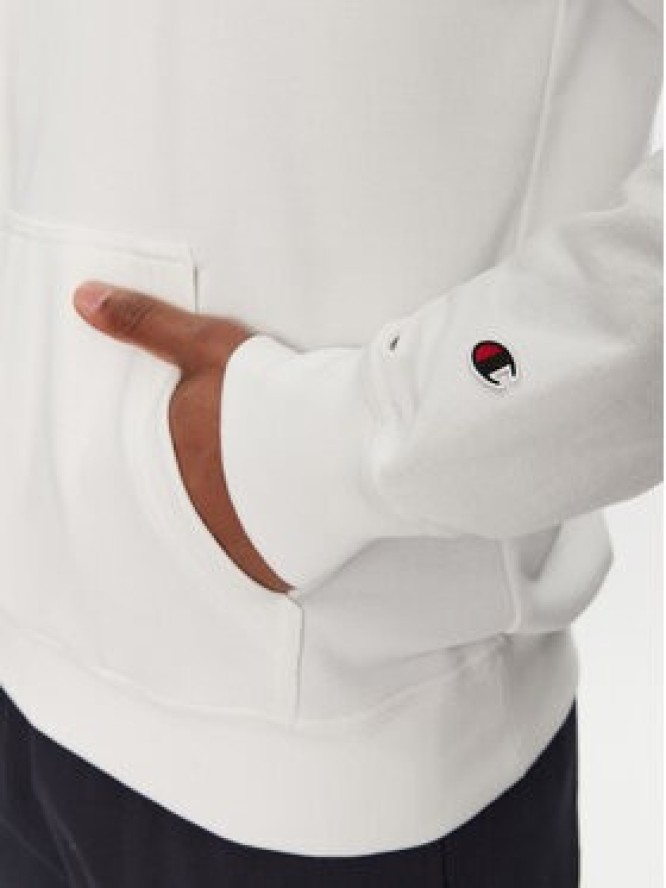 Champion Bluza 220726 Biały Slim Fit