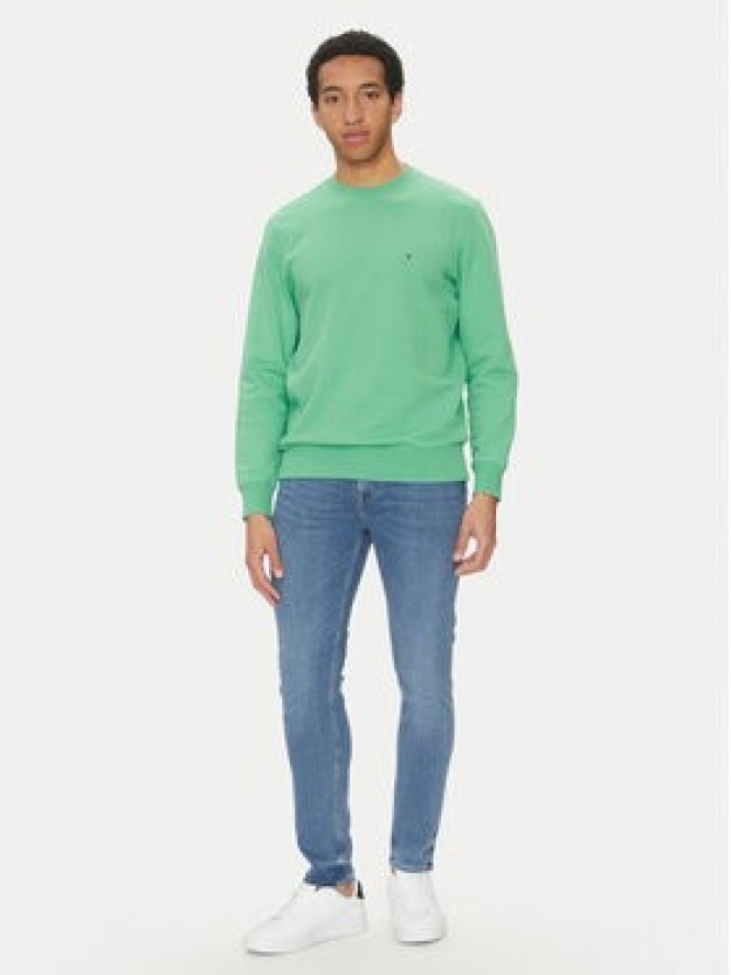 Tommy Hilfiger Bluza Essential MW0MW37237 Zielony Regular Fit