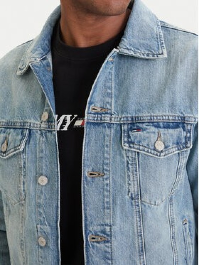 Tommy Jeans Kurtka jeansowa Ryan DM0DM23002 Błękitny Regular Fit