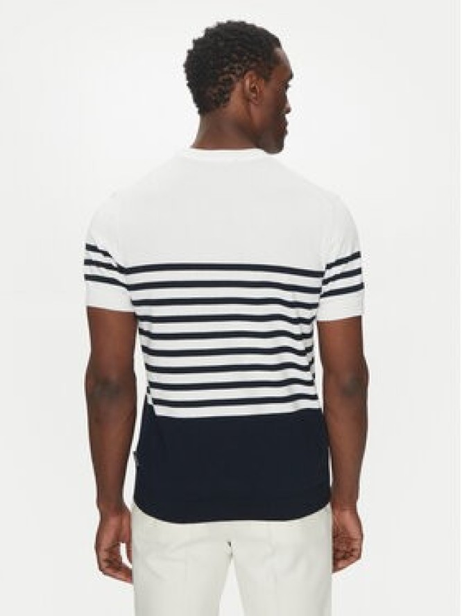 Hechter Paris Sweter 65016 151801 Granatowy Regular Fit