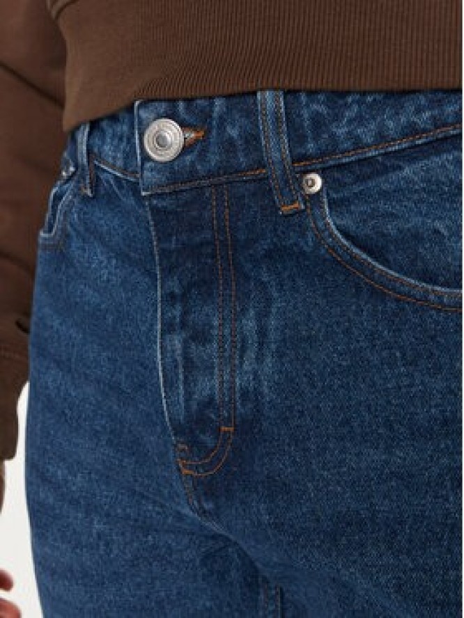 AMI Paris Jeansy HTR001DE0031 Granatowy Classic Fit