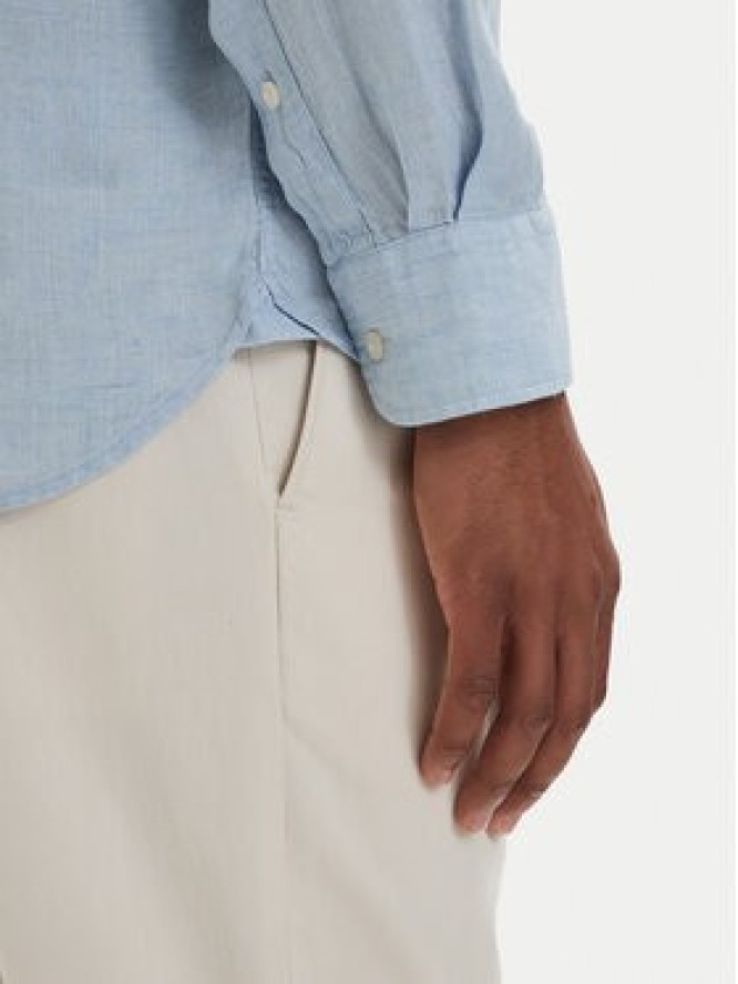 Tommy Hilfiger Koszula MW0MW41530 Niebieski jasny Regular Fit