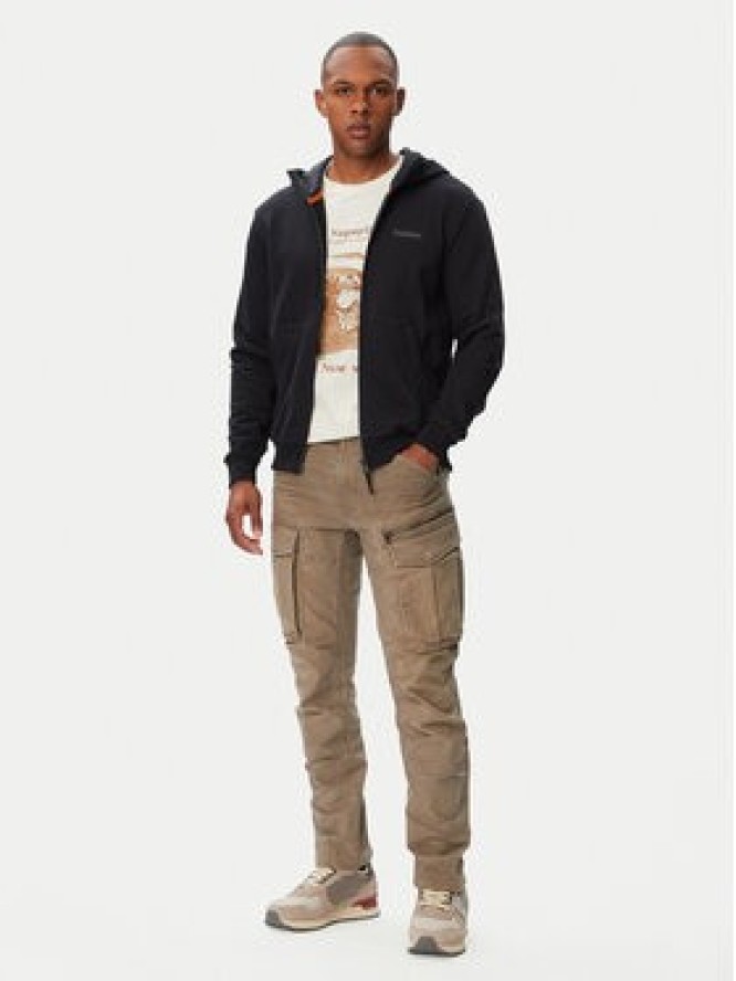 Napapijri Bluza Yourte NP0A8AHE Czarny Relaxed Fit
