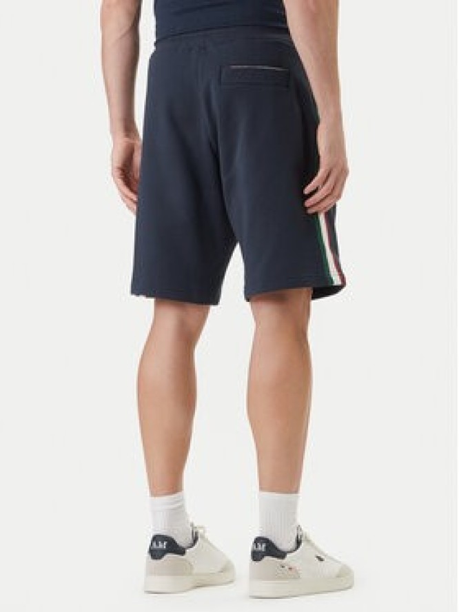 Aeronautica Militare Szorty sportowe 261BF0030UF00677 Granatowy Regular Fit