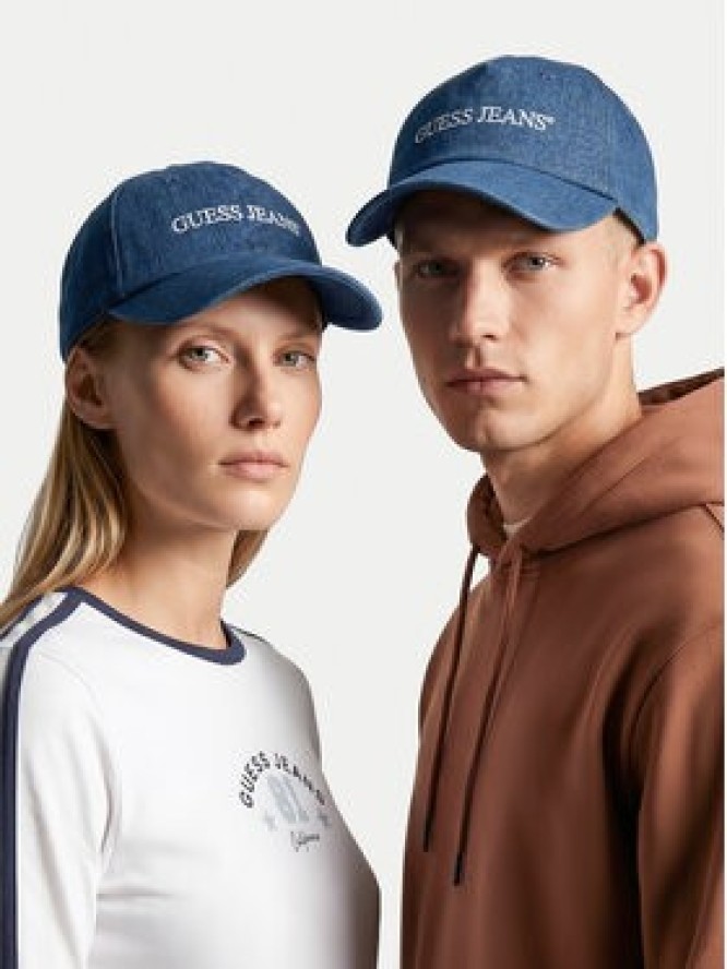 Guess Jeans Czapka z daszkiem CWBEO-GJ-U3-006-SS26 Niebieski