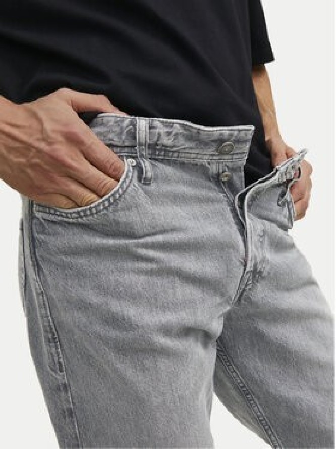 Jack & Jones Jeansy Chris 12209663 Szary Relaxed Fit