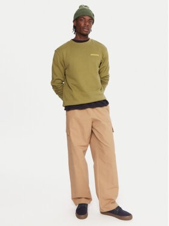 Quiksilver Bluza Salt Water Graphic EQYFT05127 Zielony Comfort Fit