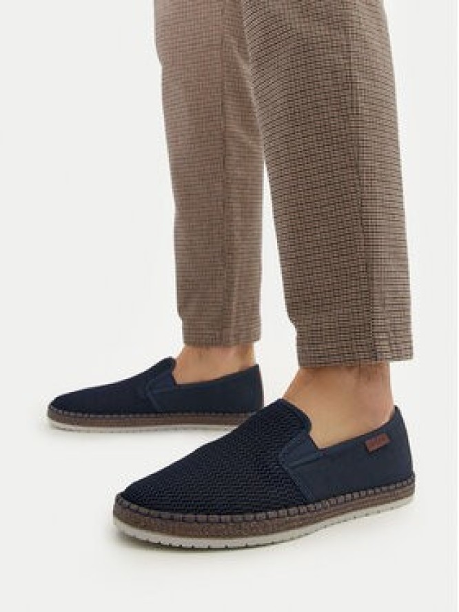 Rieker Tenisówki B5265-14 Granatowy