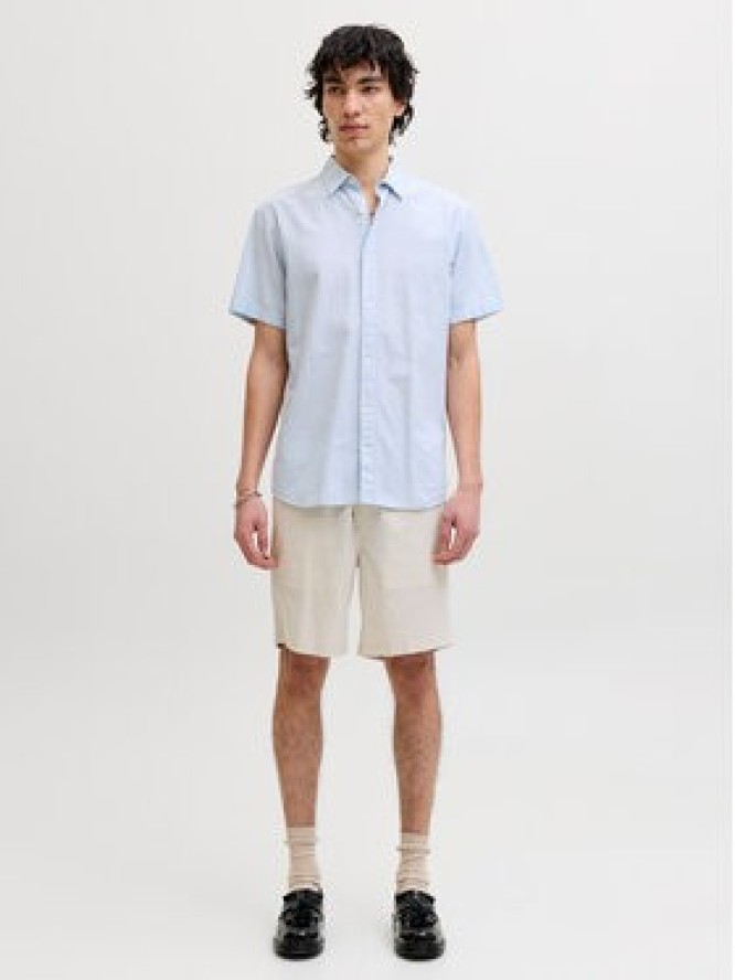 Jack & Jones Szorty materiałowe Jaiden 12293768 Beżowy Relaxed Fit