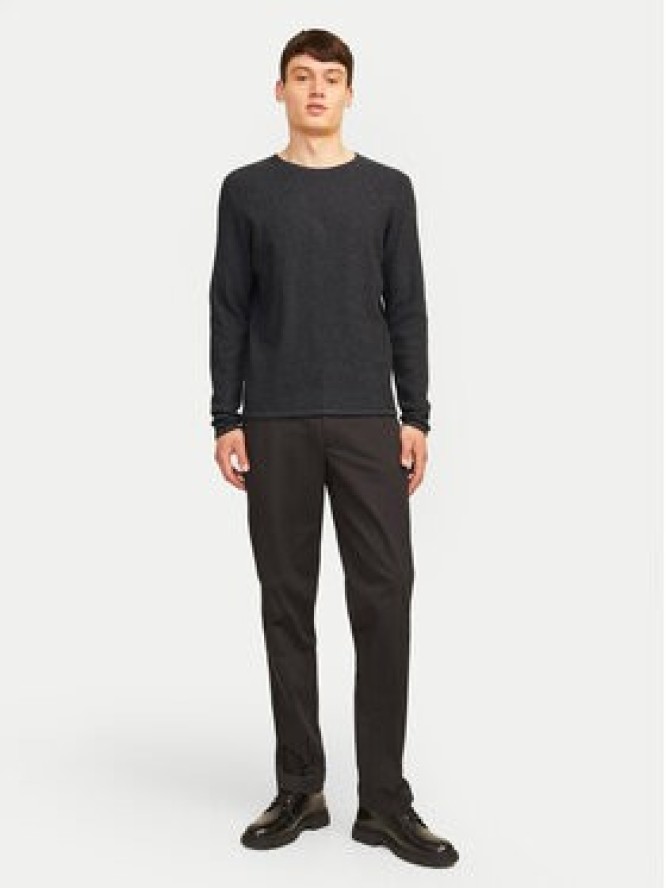Jack & Jones Sweter Cooper 12258407 Szary Regular Fit