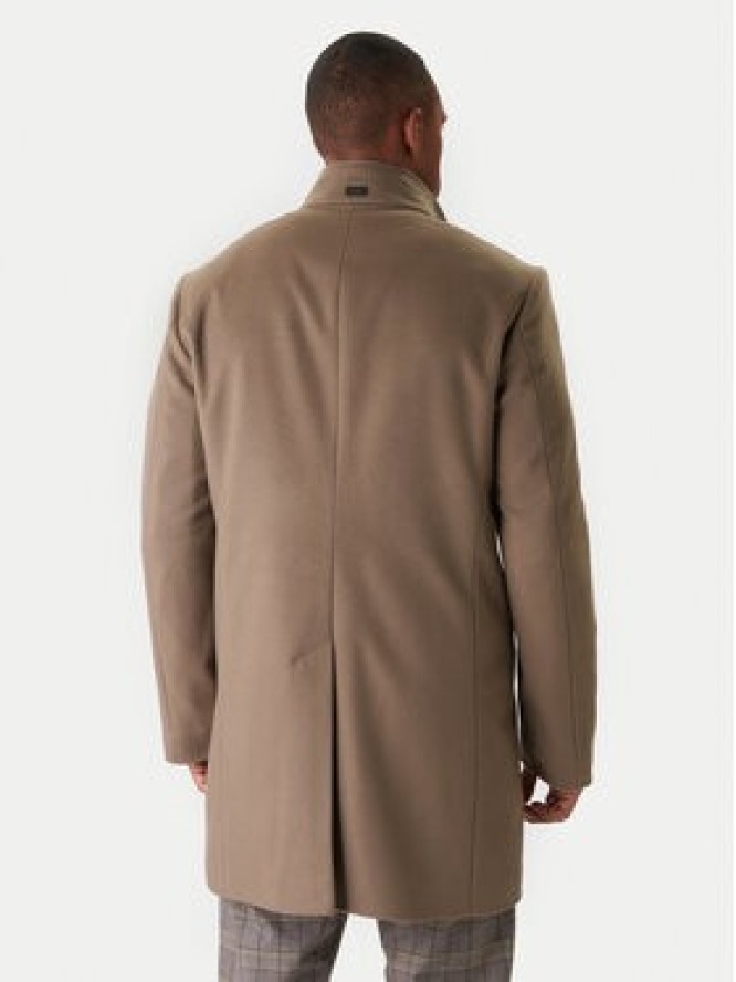 JOOP! Płaszcz wełniany 17 JC-21Maron 30044311 Khaki Regular Fit