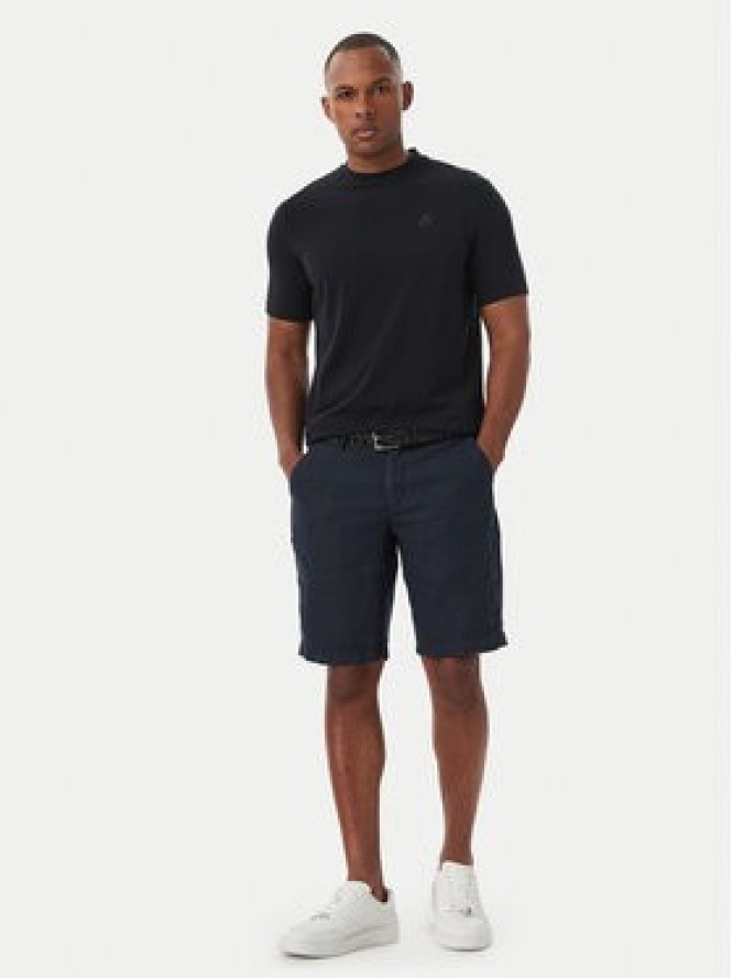 KARL LAGERFELD Szorty materiałowe 265320 562818 Granatowy Regular Fit