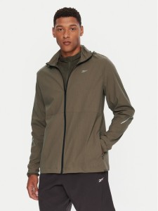 Reebok Kurtka do biegania Wayne RK25175CCM Zielony Regular Fit