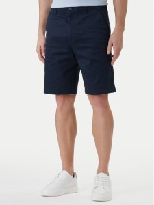 Calvin Klein Szorty materiałowe LV04LB600G Granatowy Regular Fit