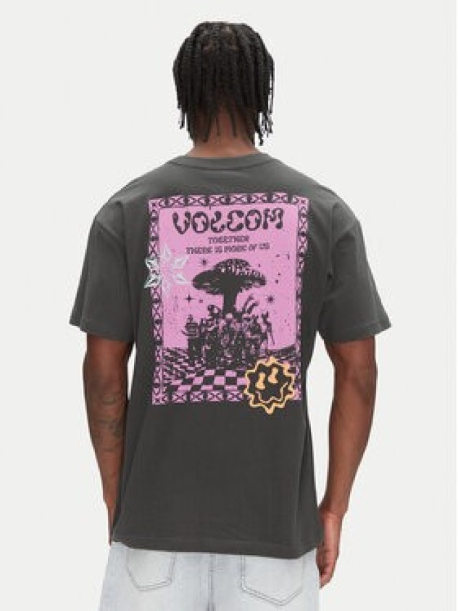 Volcom T-Shirt Filip Rygalski A4312506 Szary Loose Fit