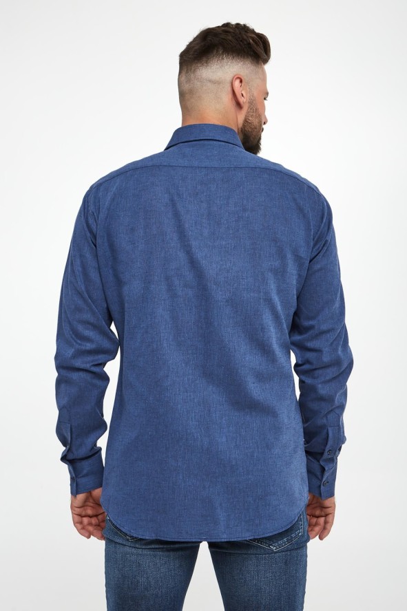 Koszula męska lniana KARL LAGERFELD