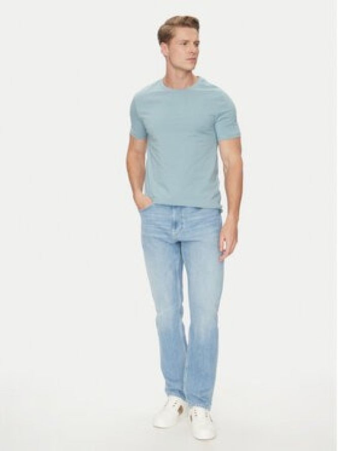 Guess T-Shirt M2YI72 I3Z14 Niebieski Regular Fit