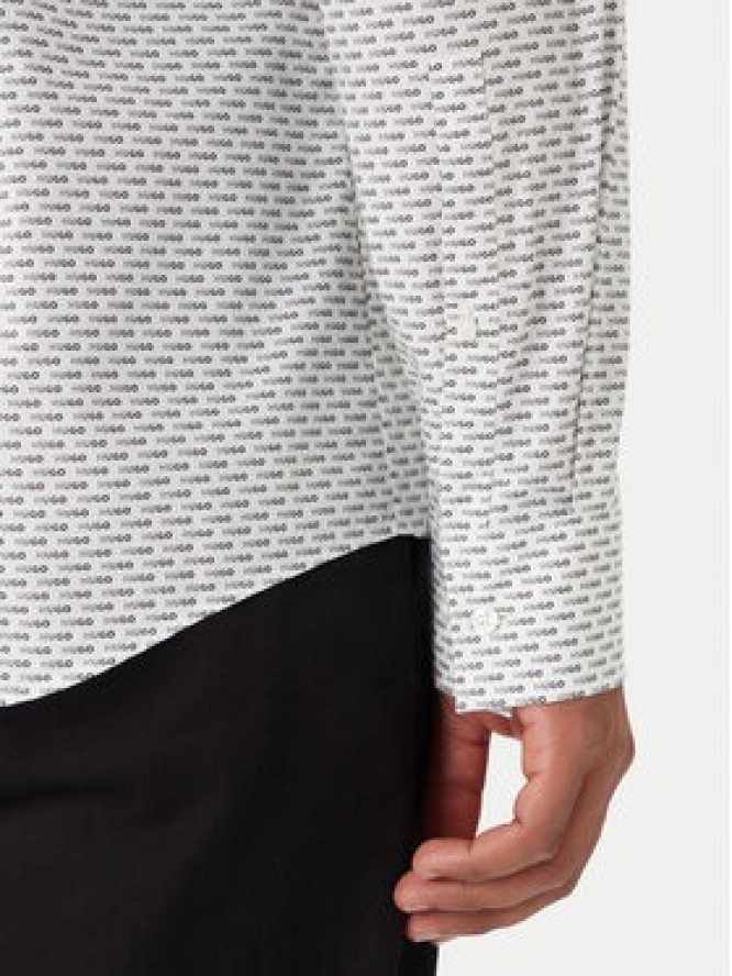 HUGO Koszula Kenno 50555318 Biały Slim Fit
