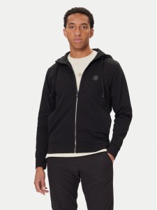 BOSS Bluza Saggy Future 50545581 Czarny Relaxed Fit