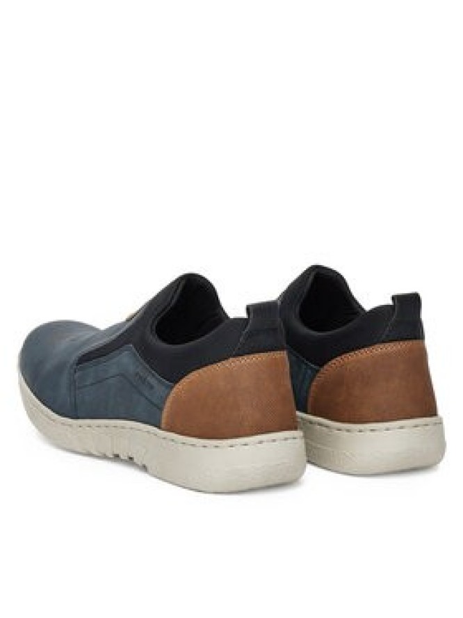 Rieker Półbuty 03555-14 Granatowy