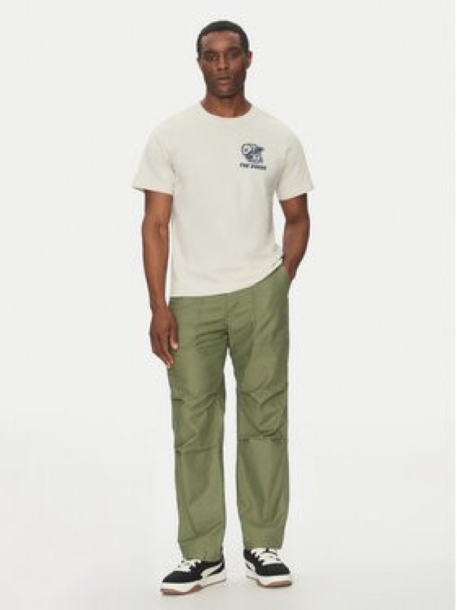 Element T-Shirt ELYZT00518 Beżowy Regular Fit