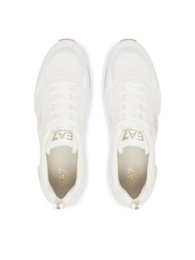 EA7 Emporio Armani Sneakersy 7X000334 AF18610 MZ582 Kremowy