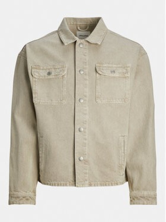 Jack & Jones Kurtka jeansowa Chase 12249029 Beżowy Loose Fit