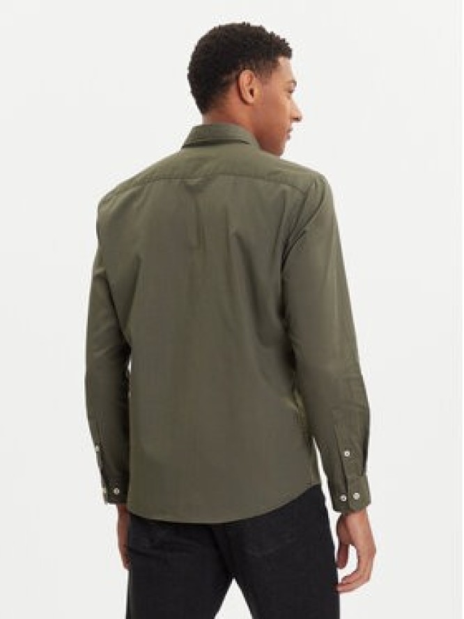 Marc O'Polo Koszula 528 7268 42342 Zielony Regular Fit