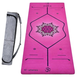 Mata do jogi Hi-tech 6mm +Wodoodporna torba, 3 materiały dla większej wygody10