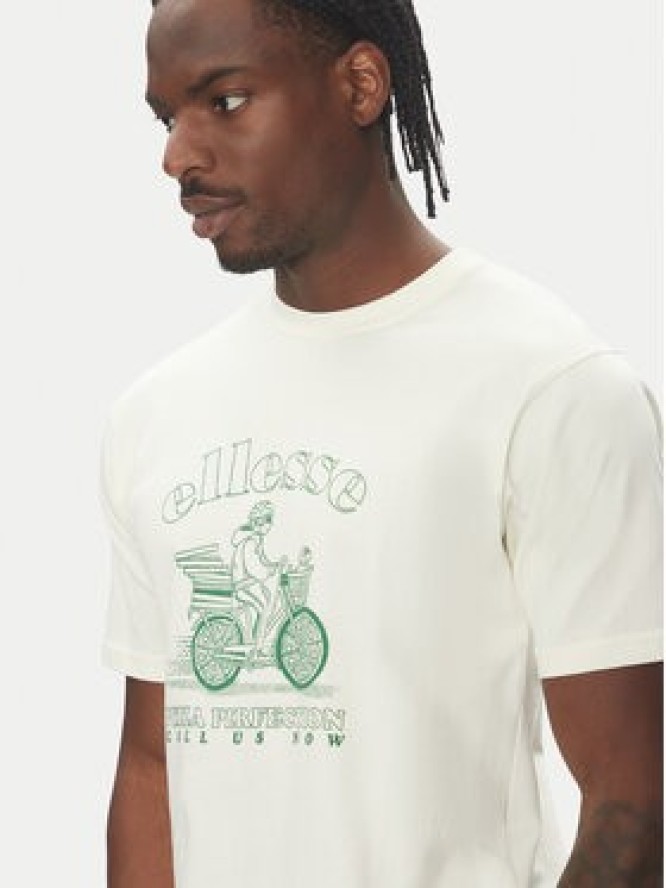 Ellesse T-Shirt Mellino SHZ21848 Biały Regular Fit