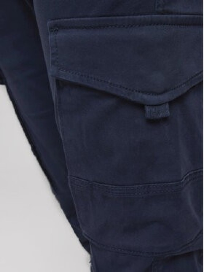 Jack & Jones Spodnie materiałowe Paul 12169582 Granatowy Tapered Fit