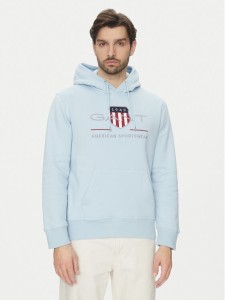 Gant Bluza Archive Shield 2047082 Niebieski Regular Fit