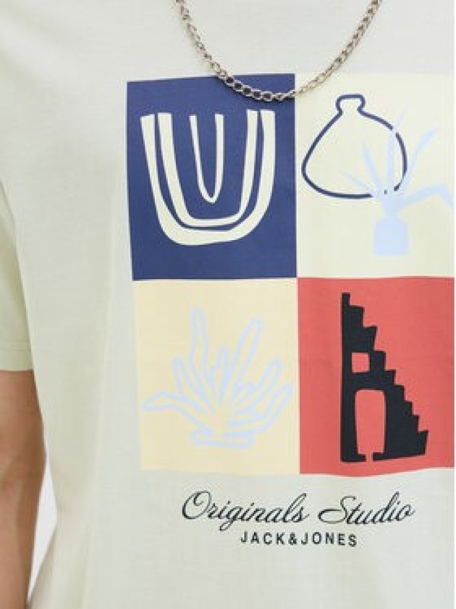 Jack & Jones T-Shirt Canggu 12277220 Zielony Regular Fit