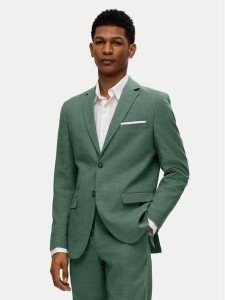 Selected Homme Marynarka 16087870 Zielony Slim Fit