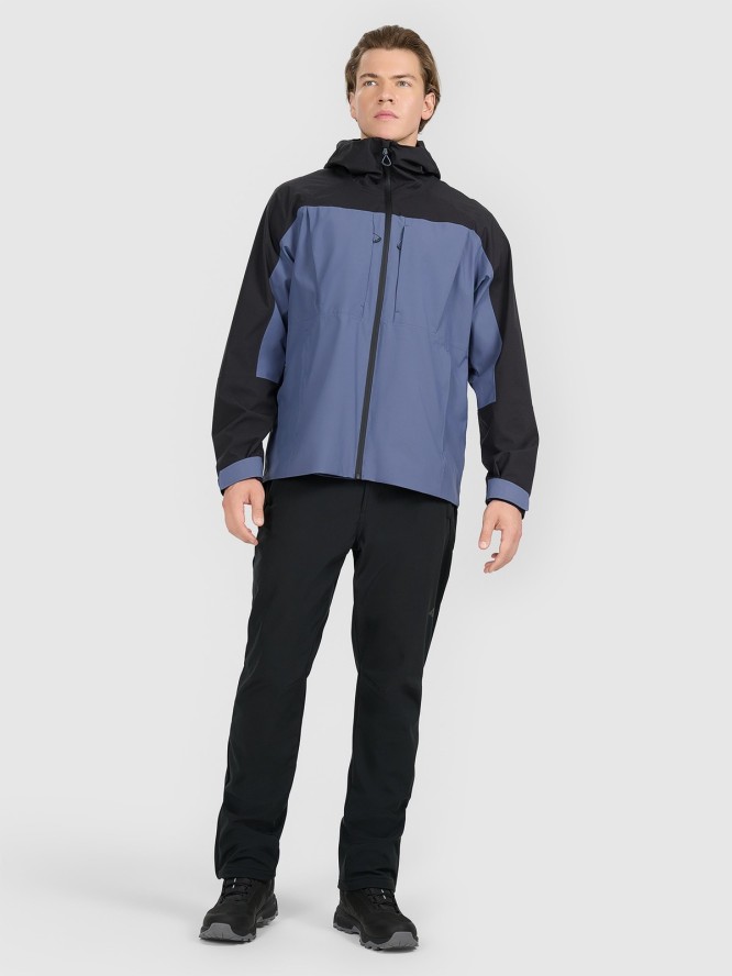 4F Kurtka trekkingowa membrana 10000 męska - granatowa L