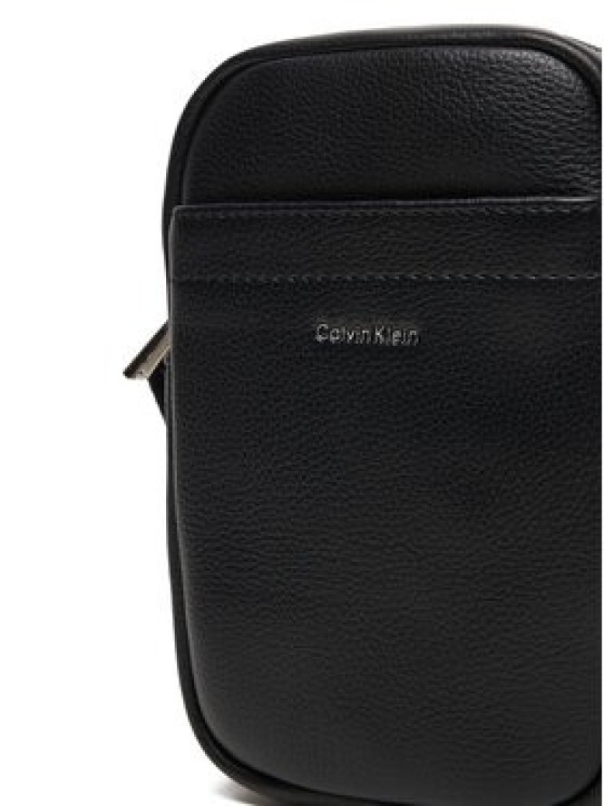 Calvin Klein Saszetka Raised Slim Reporter LV04D3278G Czarny