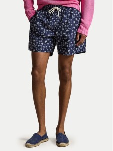 Polo Ralph Lauren Szorty kąpielowe 710B13661001 Granatowy Classic Fit