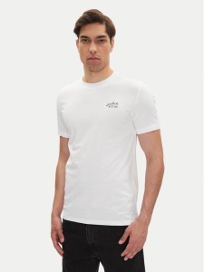 Mustang T-Shirt Austin 1016280 Biały Regular Fit